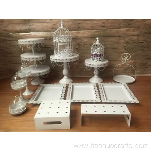 Fruit cake stand display platform